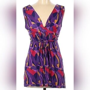 FRENCH CONNECTION tunic dress, purple, size 6